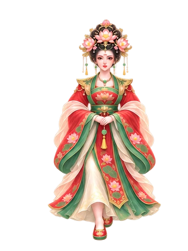 莲花的完整人物形象